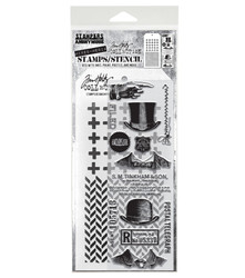 Stampers Anonymous, Tim Holtz leimasin- & sapluunasetti Distinguished