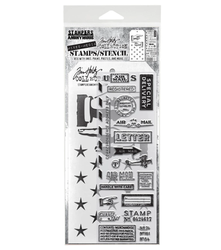Stampers Anonymous, Tim Holtz leimasin- & sapluunasetti Correspondence