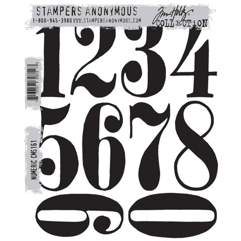 Stampers Anonymous, Tim Holtz leimasin Numeric