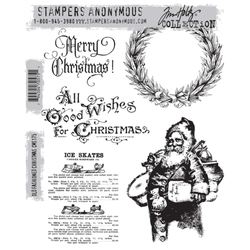 Stampers Anonymous, Tim Holtz leimasin Old Fashioned Christmas