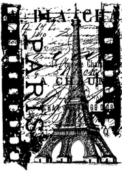 Stampers Anonymous, Tim Holtz leimasin Paris Film