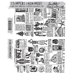 Stampers Anonymous, Tim Holtz leimasin Seasonal Catalog 1