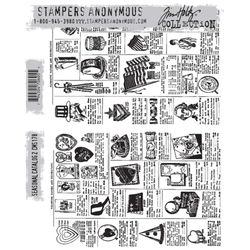 Stampers Anonymous, Tim Holtz leimasin Seasonal Catalog 2