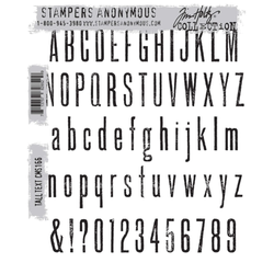 Stampers Anonymous, Tim Holtz leimasin Tall Text
