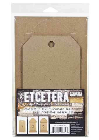 Tim Holtz Etcetera Tombstone Mini