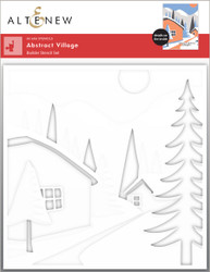 Altenew Abstract Village Builder-sapluuna