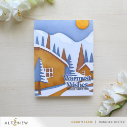 Altenew Abstract Village Builder-sapluuna