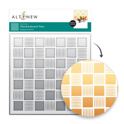 Altenew Checkerboard Tiles -sapluuna