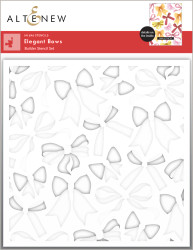 Altenew Elegant Bows -sapluuna
