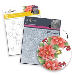 Altenew Winterberry Poinsettias -setti