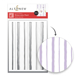 Altenew Watercolor Plaid -sapluuna