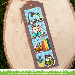Lawn Fawn stanssi Stitched Bookmark