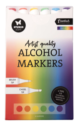 Studio Light Alcohol Markers -setti Rainbow, alkoholitussit
