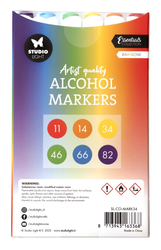 Studio Light Alcohol Markers -setti Rainbow, alkoholitussit