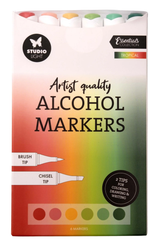 Studio Light Alcohol Markers -setti Tropical, alkoholitussit