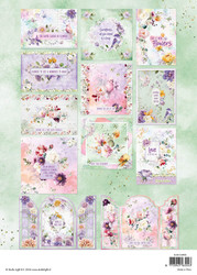 Studio Light Essentials Card Making -paperipakkaus, Blooming Flowers