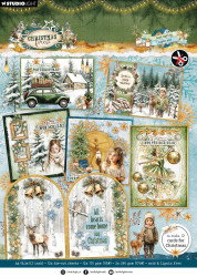Studio Light Essentials Card Making -paperipakkaus Christmas Forest