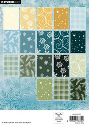 Studio Light Pattern -paperipakkaus Christmas Forest, A5