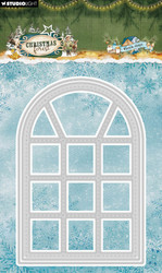 Studio Light Christmas Forest stanssi Window Shape