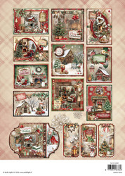 Studio Light Card Making -paperipakkaus Cottage Christmas