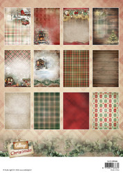 Studio Light paperipakkaus Cottage Christmas, A4