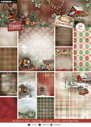 Studio Light paperipakkaus Cottage Christmas, A4