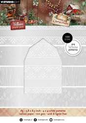 Studio Light Vellum -paperipakkaus Cottage Christmas, A5