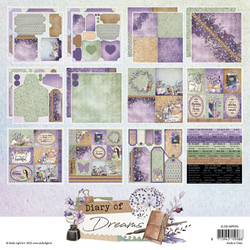 Studio Light paperipakkaus Diary of Dreams Mixed, 8