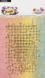 Studio Light Dragonfly Dreams leimasin Grunge Grid