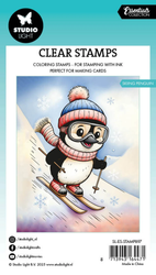 Studio Light Essentials leimasin Skiing Penguin