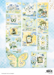 Studio Light Essentials Card Making -paperipakkaus, Spring Wings