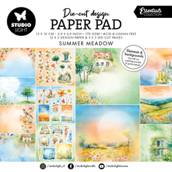 Studio Light Die-cut Designer -paperipakkaus Summer Meadow, 6