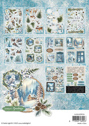 Studio Light Essentials Die-cut Designer -pakkaus Winter Wonderland