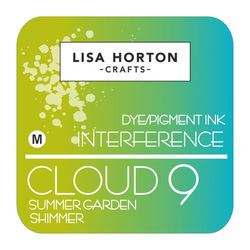 Lisa Horton Crafts Cloud 9 Interference -mustetyyny, sävy Summer Garden Shimmer
