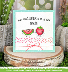 Lawn Fawn stanssi Sprinkles Border