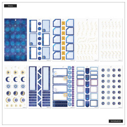 Mambi Happy Planner Value Pack -tarrapakkaus Star Signs