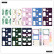 Mambi Happy Planner Value Pack -tarrapakkaus Butterfly Botanics