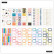 Mambi Happy Planner Value Pack -tarrapakkaus Fitness Icons
