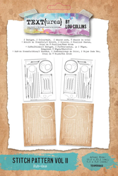 TEXT{ures} Rub-Ons siirtokuvat Dragonfly Dreams Stitch Pattern, 8 arkkia