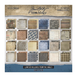 Tim Holtz Idea-ology paperikko Dapper from the Vault, 12