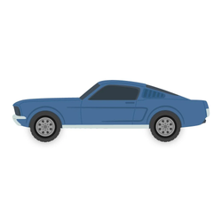 Honey Bee Stamps stanssi Lovely Layers: Muscle Car