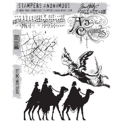 Stampers Anonymous, Tim Holtz leimasin Joyful Song