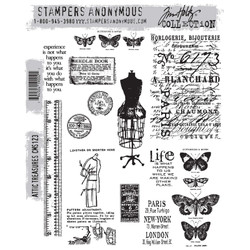 Stampers Anonymous, Tim Holtz leimasin Attic Treasures