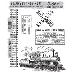 Stampers Anonymous, Tim Holtz leimasin On the Railroad
