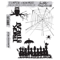 Stampers Anonymous, Tim Holtz leimasin Halloween Cutouts