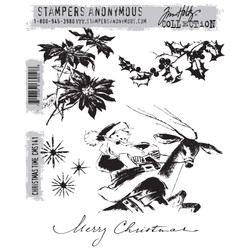 Stampers Anonymous, Tim Holtz leimasin Christmas Time