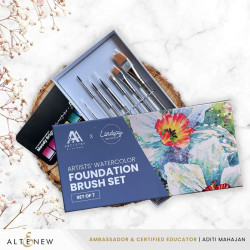 Altenew Artists’ Watercolor Foundation Brush -siveltimet