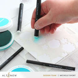 Altenew Micro Blending Brush -siveltimet, 4 kpl