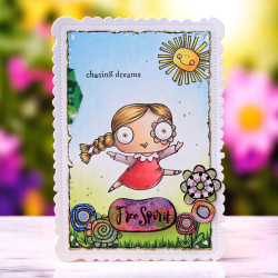 Aall & Create leimasin Cartwheel Hearts