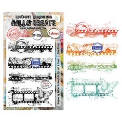 Aall & Create leimasin Torn Prints